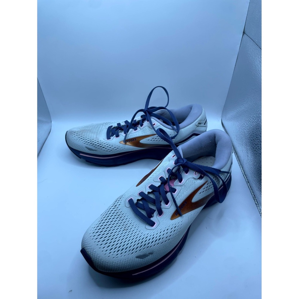 Brooks Ghost 15 1203801B492 Womens US 9.5 B Sneakers Spa Blue Running Shoes